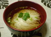 二日酔いの強い味方　”にゅうめん”