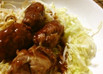 (*´艸`*)豚バラ肉の照り焼き風