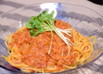 蟹トマトクリームパスタ
