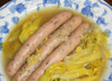 春キャベツとソーセージのスープ煮
