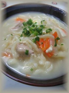 讃岐の郷土料理「打ち込みうどん」