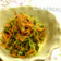 レンジで♪豆苗･人参の胡麻酢和え