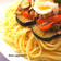 簡単15分✿ナスとツナの巣ごもりパスタ