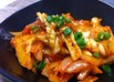 韓国料理 ウマ辛〜！辛〜いイカ炒め