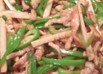 豚肉でチンジャオロース