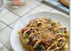 お好み焼き風*炒り豆腐