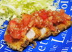 サルサ風塩麹柔らかチキンカツ　旨！