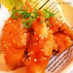コクが美味しい！味噌マヨチキン