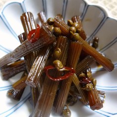 フキの山椒煮