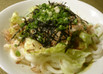 冷やしうどん：サラダうどん