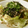 冷やしうどん:サラダうどん 冷やしうどん:サラダうどん