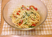 簡単・手早く♬トマトジュースで冷製パスタ