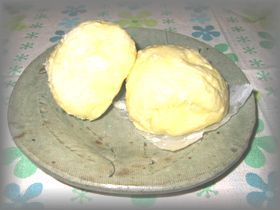 豆腐蒸しパン☆ホットケーキミックス使用