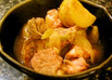 あるもの食材でにんにくジンジャーポーク煮