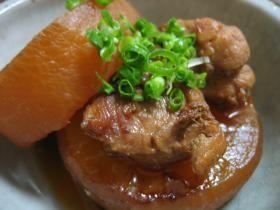 大根と鶏肉の煮物