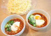 温玉ピリ辛ミートつけスパゲティ
