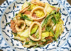 簡単お惣菜”キャベツとイカの炒め物”