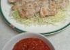 トマトソースのチキンソテー