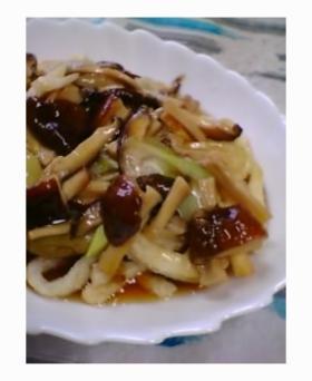あんかけ揚げうどん★～うどんの再利用～