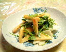 柿と大根のサラダ