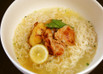 タンドリーチキンがのった塩ラーメン