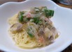 カニのジュレで和える冷製パスタ