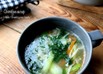 青梗菜の中華スープ