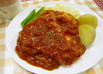 ★鶏の胸肉をトマト水煮で煮込みましたよ。
