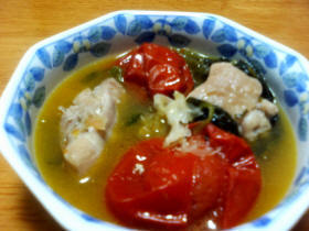 鶏トマトスープ