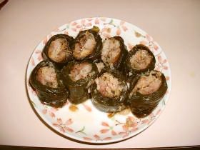 身欠きにしんの昆布巻き