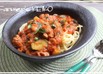 鶏肉とズッキーニのトマト煮