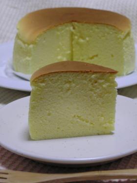 気軽に作れるスフレチーズケーキ