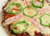 アメリカンなボリューム！ハンバーグピザ★