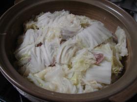 白菜と豚肉の重ね鍋