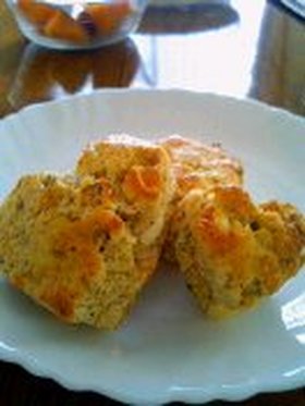 ミルキー♪ホワイトチョコとピスタチオのおから入りスコーン☆彡