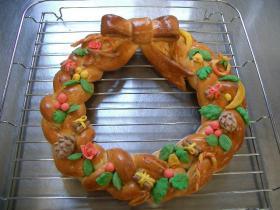 クリスマスリースパン