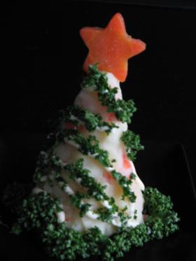 ★ミニクリスマスツリー☆ポテトサラダ★