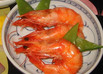 殻つきえびの酒塩煮