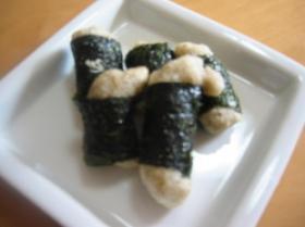 自然薯の磯辺揚げ