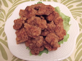 簡単でカリっとおいしいよ！鶏のから揚げ