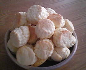 FPで作るちょっとリッチなスコーン