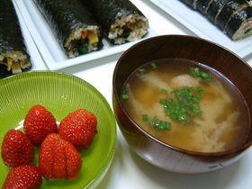 いわし団子の味噌汁
