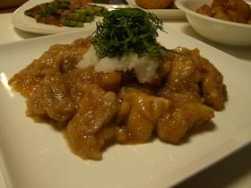 (◕ฺ‿◕ฺ✿ฺ) 鶏もも肉のおろし煮☆