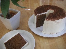 多層鍋OKふわふわ☆チョコレートシフォン