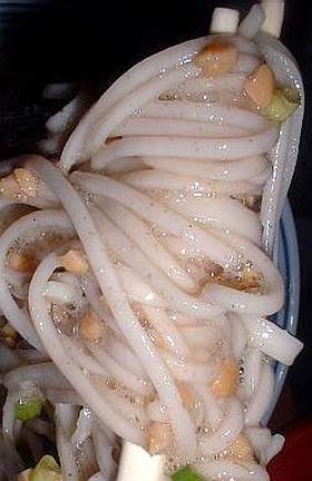 さっぱり！ツルツル！梅納豆そば