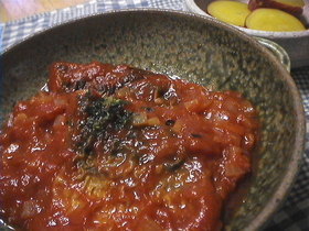 鯖のトマト煮