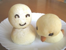 白い惣菜パン