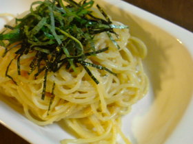 明太子パスタ　ちょびっと大人味