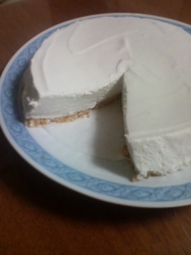 自分を騙そう☆ヨーグルトレアチーズケーキ