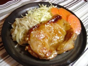 鶏肉の照り照り焼き♪